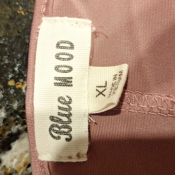 U women's Blue Mood casual stretch long sleeve regular size top XL - Picture 3 of 4